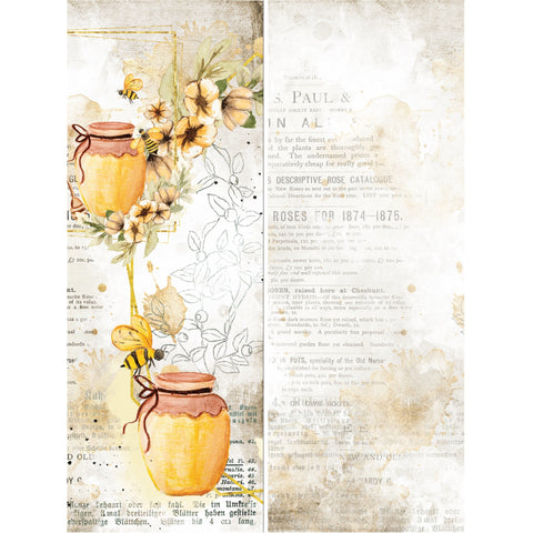 Country Craft Creations - Bee House - 8 1/2x11 - Cotton Bristol