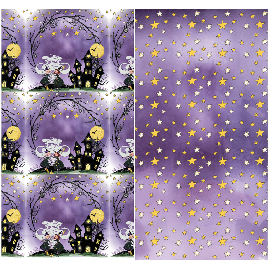 Country Craft Creations - Bewitching Hour 12x12 - 24 sheets  - Cotton Bristol