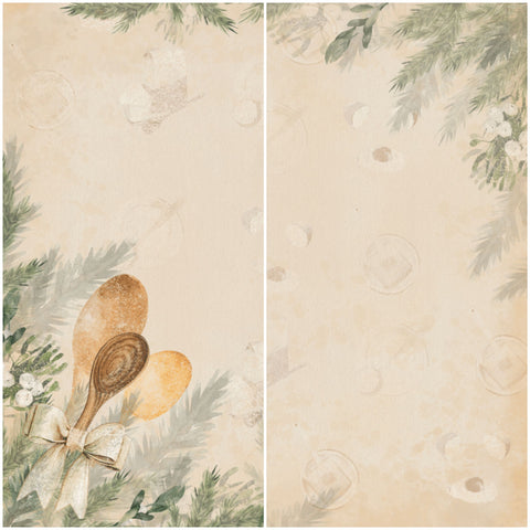 Country Craft Creations - Santa's Little Helper - 8x8 - Cotton Bristol