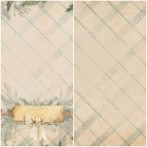 Country Craft Creations - Santa's Little Helper - 8x8 - Cotton Bristol