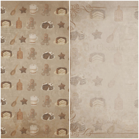 Country Craft Creations - Santa's Little Helper - 8x8 - Cotton Bristol