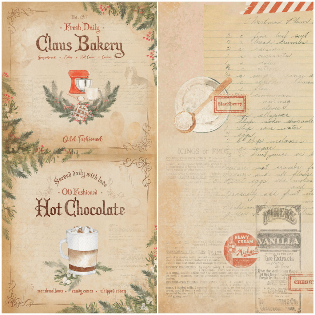 Country Craft Creations - Santa's Little Helper - 8x8 31 sheets  - Cotton Bristol