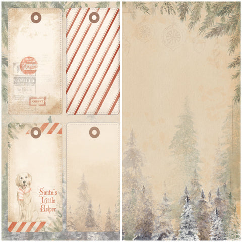 Country Craft Creations - Santa's Little Helper - 8x8 31 sheets  - Cotton Bristol