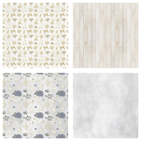 Country Craft Creations - Winter Wanders - 8x8 - Cotton Bristol