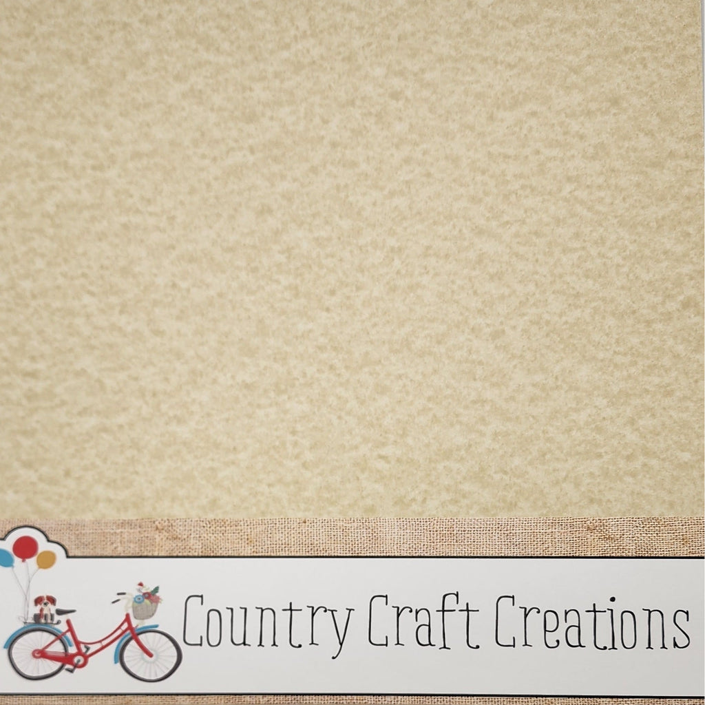Artisan Cardstock - Parchment / Smooth Aged 12x12 - Single sheets
