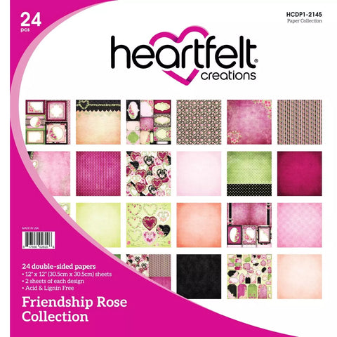 Heartfelt Creations - Friendship Rose Collection - Paper Collection / 2145**