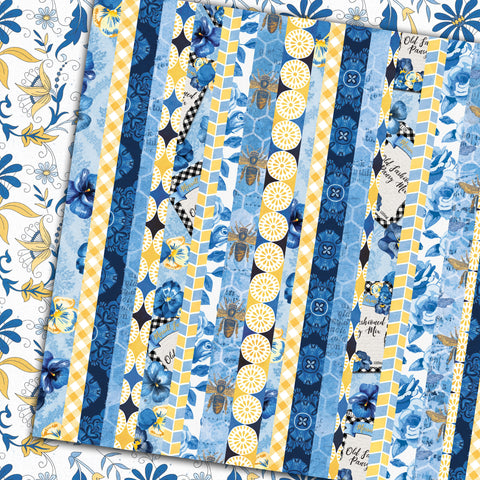 Country Craft Creations - Bloom Where You're Planted - 12x12 - Cotton Bristol