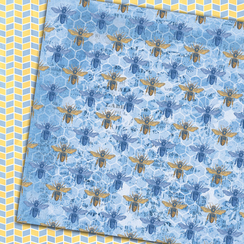 Country Craft Creations - Bloom Where You're Planted - 12x12 - Cotton Bristol