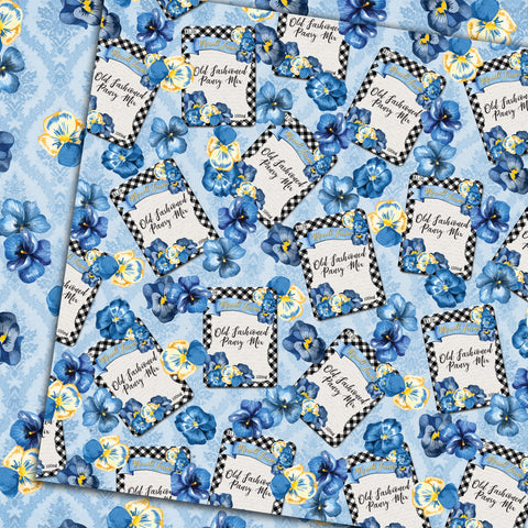 Country Craft Creations - Bloom Where You're Planted - 12x12 - Cotton Bristol