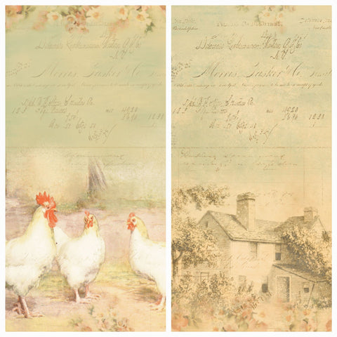 Country Craft Creations - Dream of Home - 8x8 - Cotton Bristol