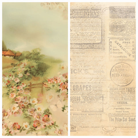 Country Craft Creations - Dream of Home - 8x8 - Cotton Bristol