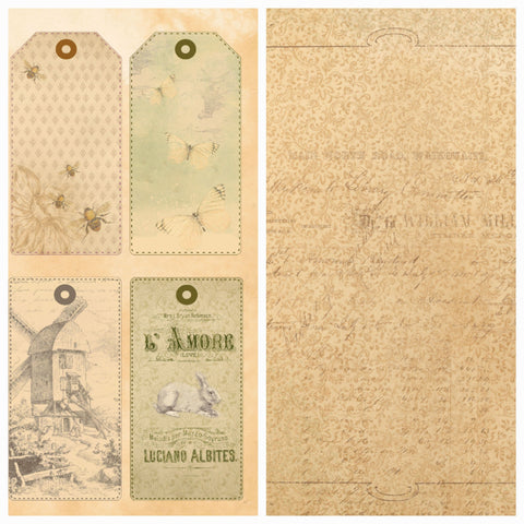 Country Craft Creations - Dream of Home - 8x8 - Cotton Bristol