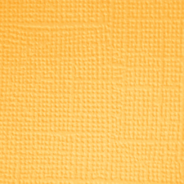 Doodlebug - Textured Coordinating Solids - 12 x 12 Single Sheets - Bumblebee / 3384
