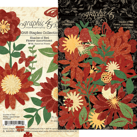 G45 Flower Assortment - Shades of Red