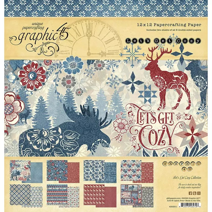 G45 - Let's Get Cozy - 12x12 Collection Kit