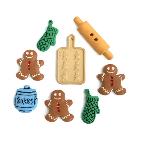 Buttons Galore & More - Buttons - Holiday Baking / 4805