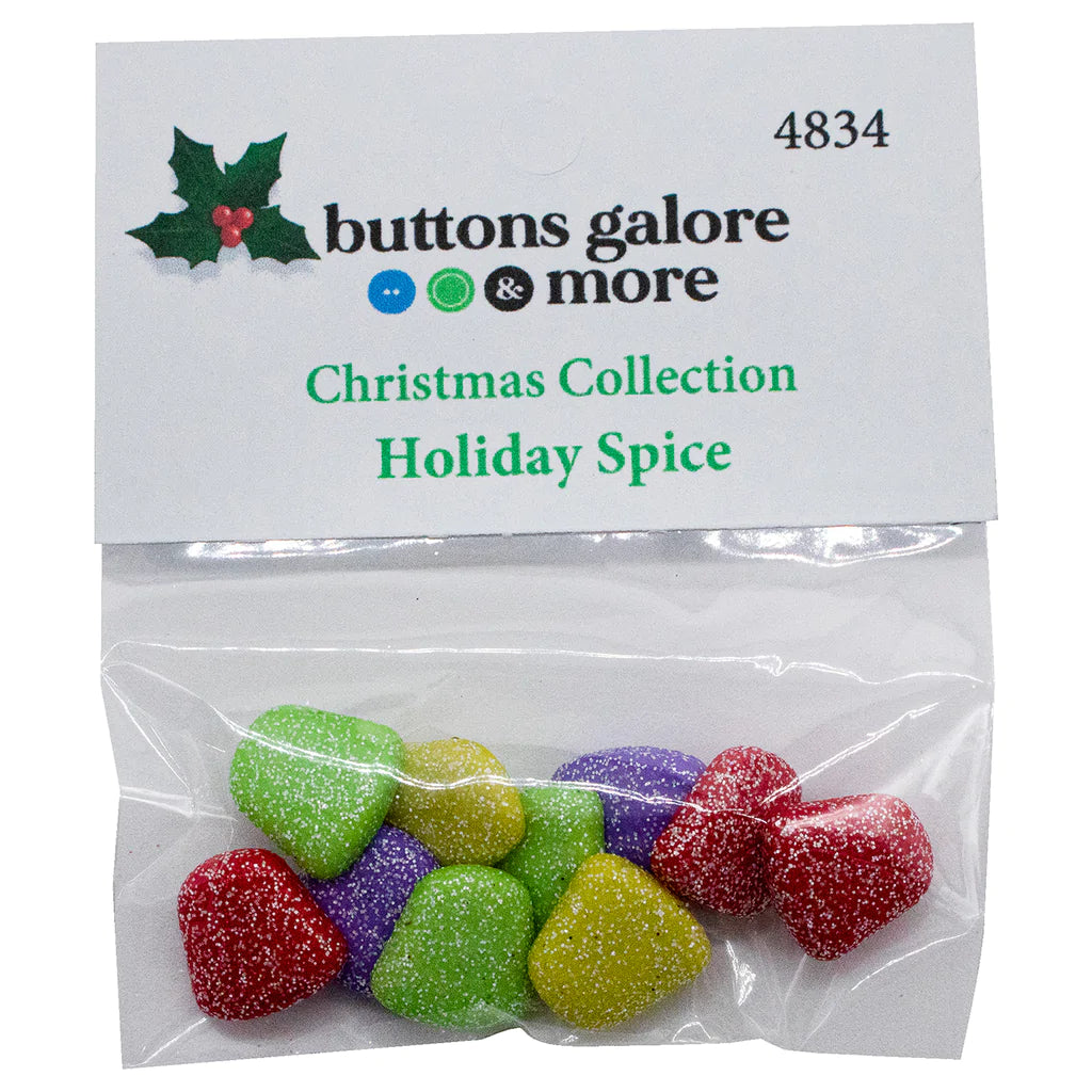 Buttons Galore & More - Buttons - Christmas Collection / Holiday Spice  / 4834