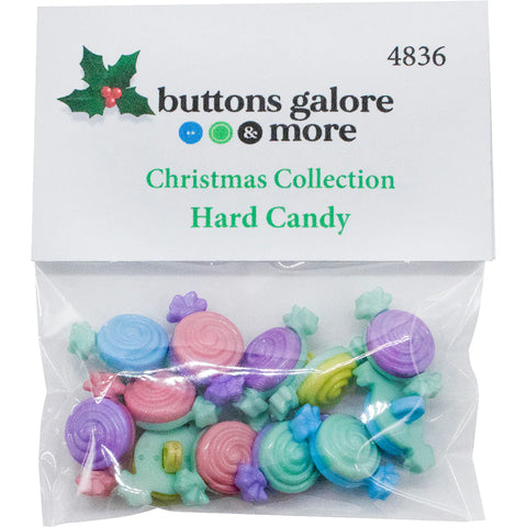 Buttons Galore & More - Buttons - Christmas Collection / Hard Candy  / 4836