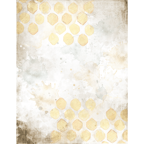 Country Craft Creations - Bee House - 8 1/2x11 - Cotton Bristol