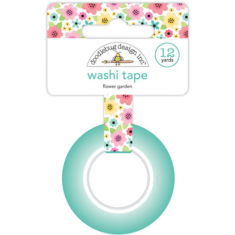 Doodlebug - Pretty Kitty - Washi Tape - Flower Garden / 7345