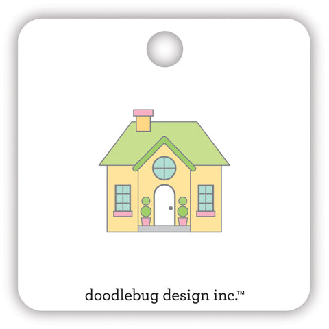 Doodlebug - My Happy Place Collection - Collectible Pin - Home Sweet Home/7366