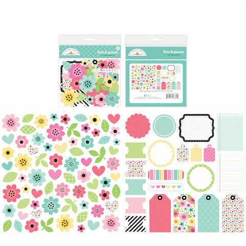 Doodlebug - My Happy Place Collection - Bits & Pieces/7369