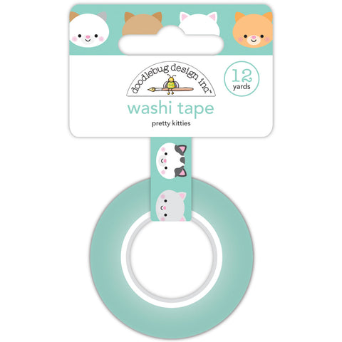 Doodlebug - Pretty Kitty - Washi Tape - Pretty Kitties / 7598
