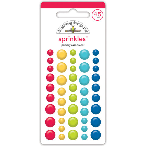 Doodlebug - Doggone Cute - Sprinkles - Primary Assortment / 7645