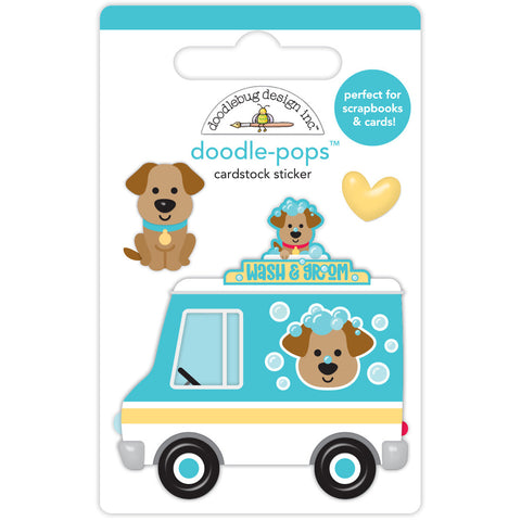 Doodlebug - Doggone Cute - Doodle-Pops - Wash Wagon / 7656