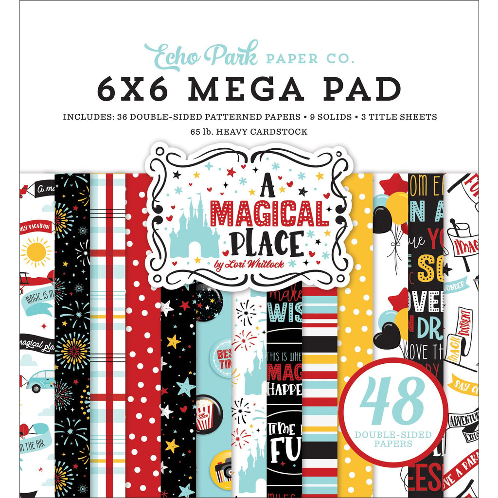 Echo Park - A Magical Place - Cardmakers 6x6 Mega Pad