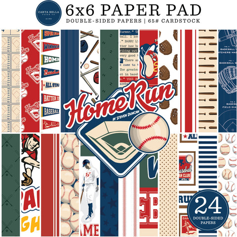 Carta Bella - Home Run - 6x6 Paper Pad