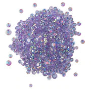 Buttons Galore & More - Shaker Embellishments - Crystalz Rhinestone Embellishments - Grape / CRZ106