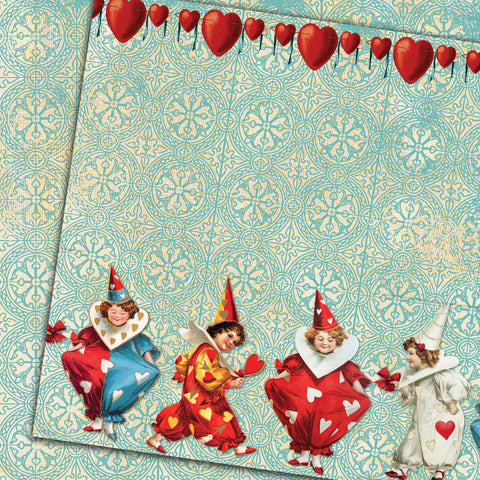 Country Craft Creations - Cupid's Heart - 12x12 - Cotton Bristol