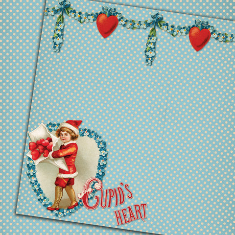 Country Craft Creations - Cupid's Heart - 12x12 - Cotton Bristol