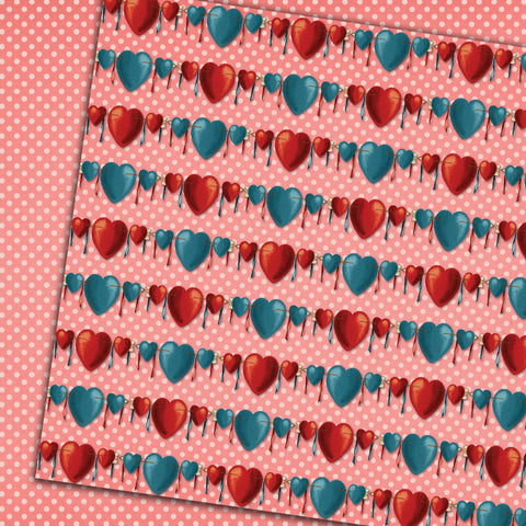 Country Craft Creations - Cupid's Heart - 12x12 - Cotton Bristol