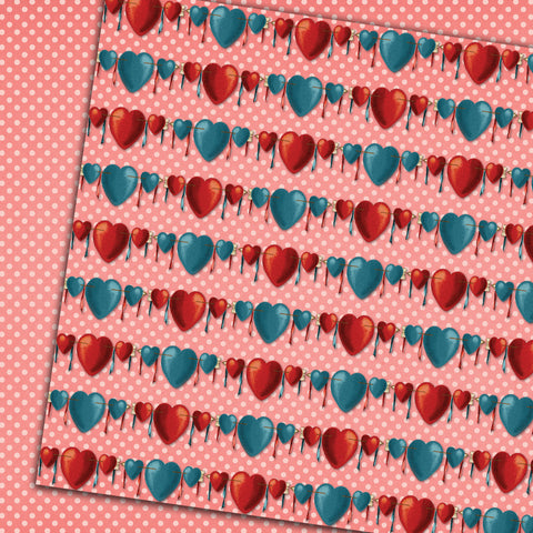 Country Craft Creations - Cupid's Heart - 8x8  28 Sheets