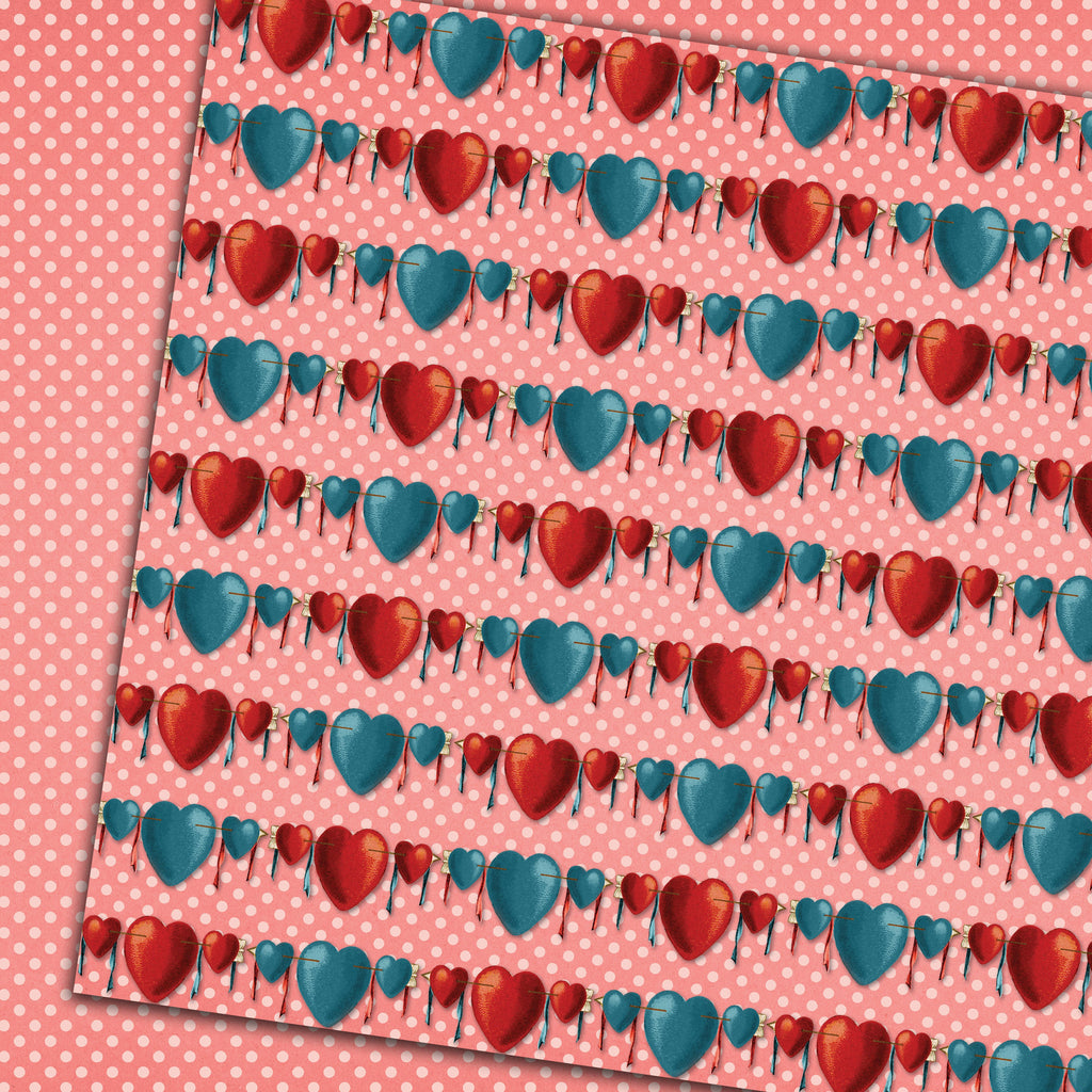 Country Craft Creations - Cupid's Heart - 8x8  28 Sheets