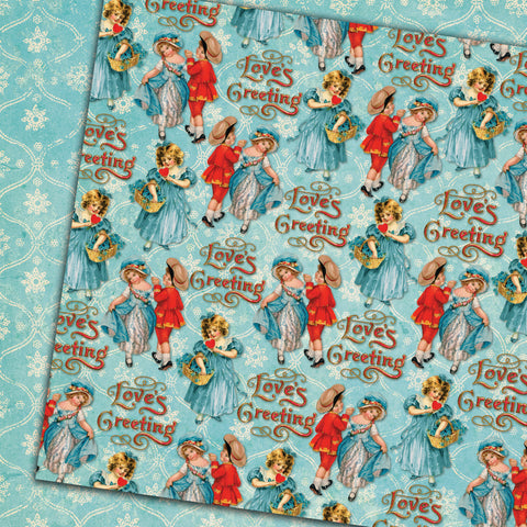 Country Craft Creations - Cupid's Heart - 12x12 - Cotton Bristol