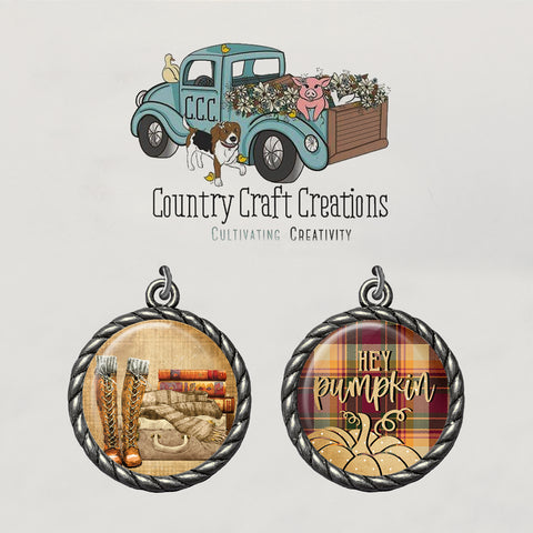 Country Craft Creations - Fall Breeze - Charms