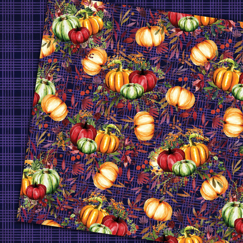 Country Craft Creations - Fall Breeze - 28 8x8 sheets  - Cotton Bristol
