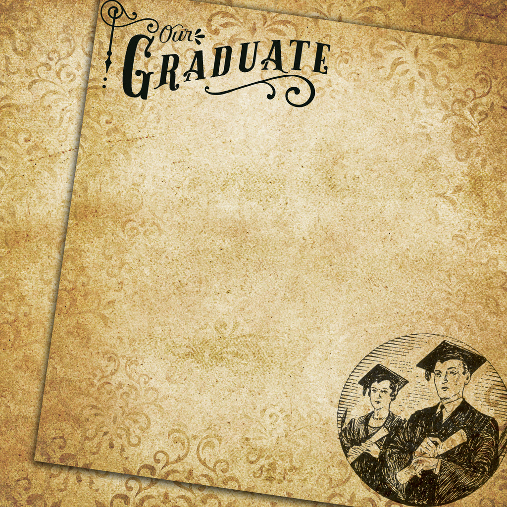Country Craft Creations - Our Graduate - 8x8 27 sheets