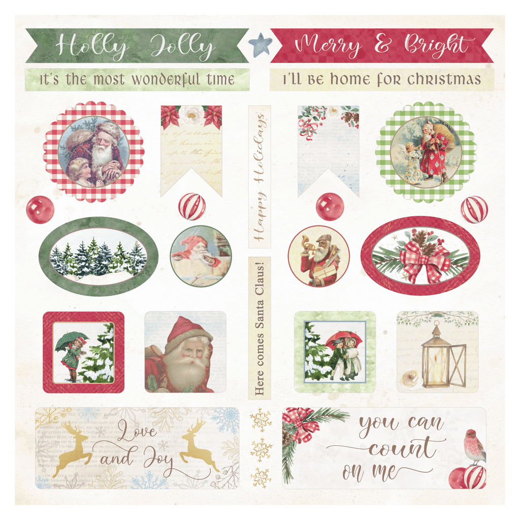 Country Craft Creations - Old World Christmas - 12x12 28 Sheets