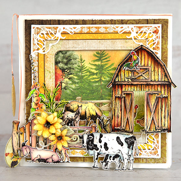 Heartfelt Creations - Home On The Farm Collection - Home On The Farm Die/7316**