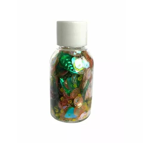 Buttons Galore & More - Shaker Embellishments - Sequin & Bead Mix - Falling Leaves/LL626