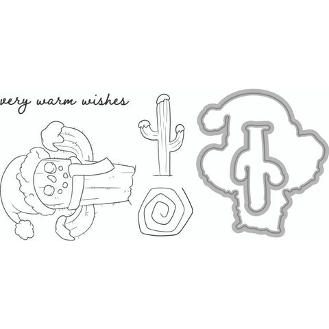 Maker's Movement - Stamp & Die Set - Warm Wishes