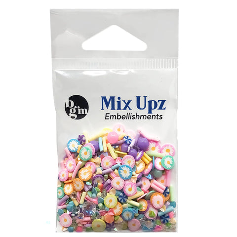 Buttons Galore & More - Shaker Embellishments - Mix Upz - Sweet Nothings / MXZ106