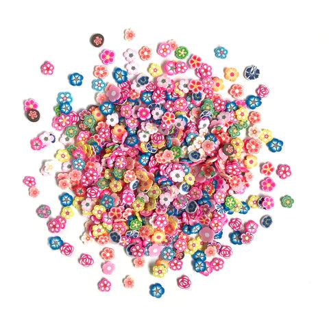 Buttons Galore & More - Shaker Embellishments - Sprinkletz - Garden Party/NK108