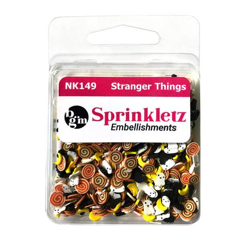 Buttons Galore & More - Shaker Embellishments - Sprinkletz - Stranger Things/NK149