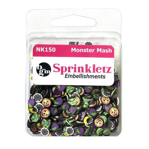 Buttons Galore & More - Shaker Embellishments - Sprinkletz - Monster Mash/NK150