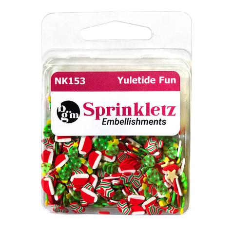 Buttons Galore & More - Shaker Embellishments - Sprinkletz - Yuletide Fun/NK153